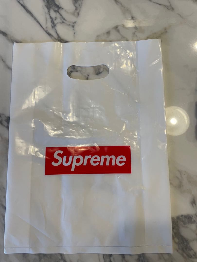 supremeニット帽ステッカー袋付き