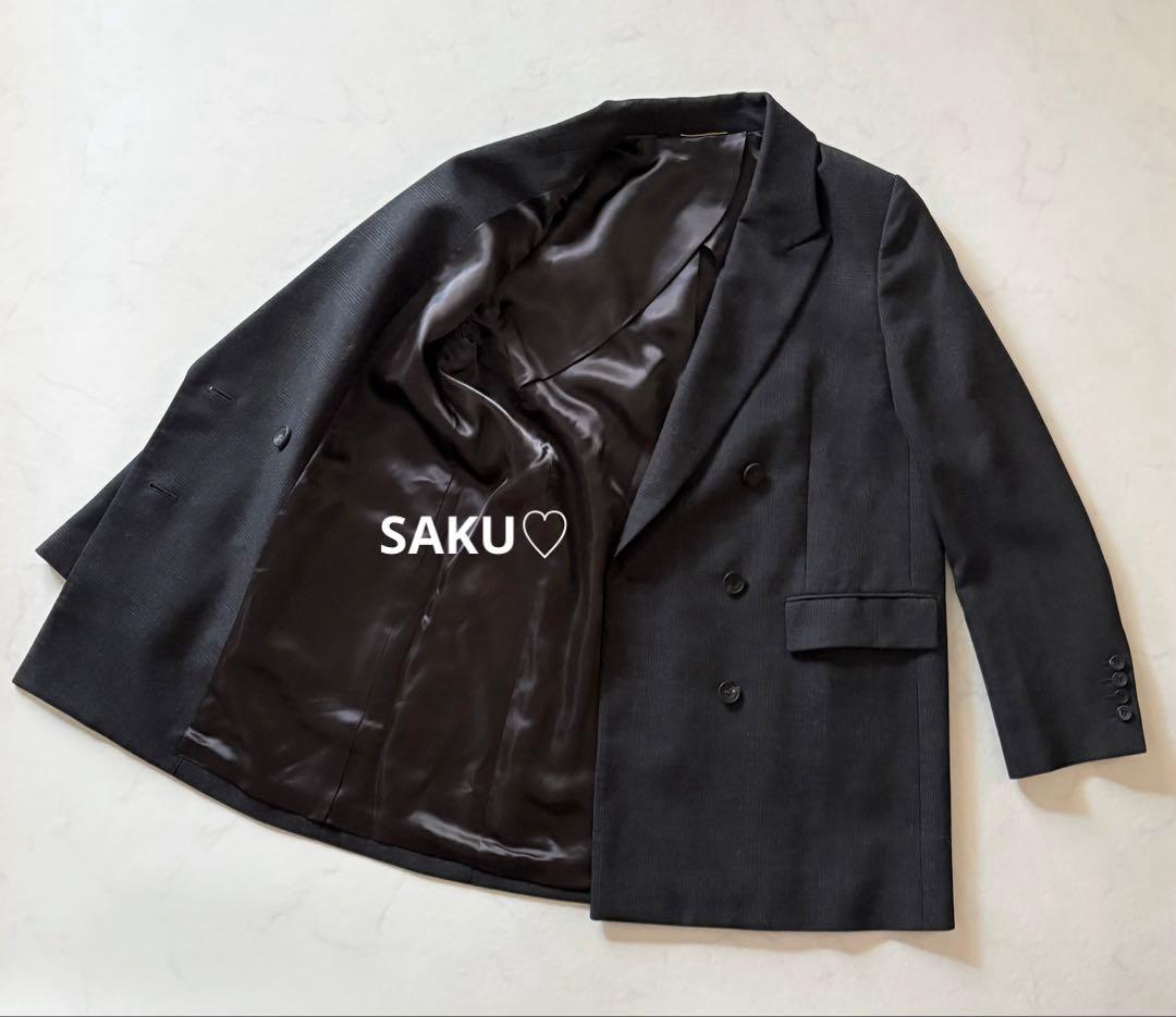美品❣️定価8.5万 ドゥーズィエムクラス グレンチェックテーラードジャケット