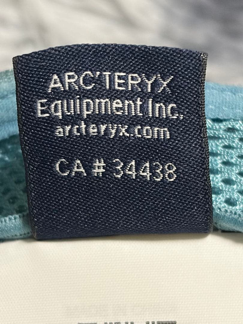 ARC'TERYX アークテリクス　ミントグリーン キャップ 刺繍　ストリート