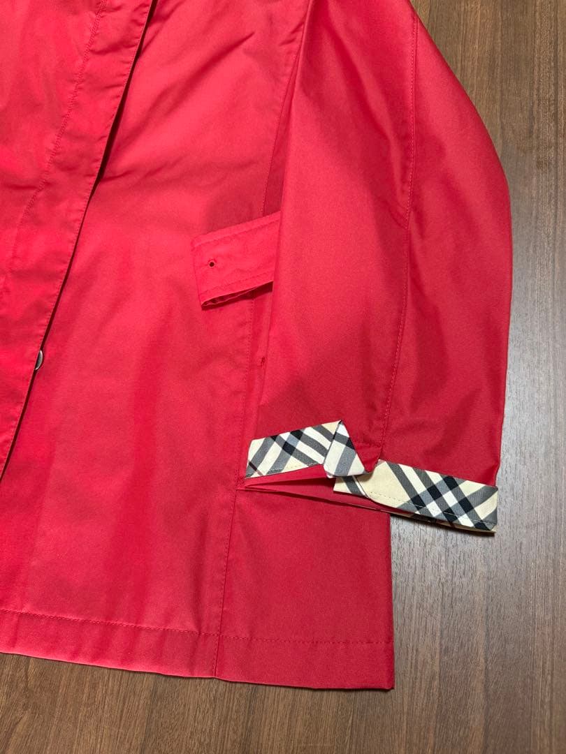 BURBERRY 赤 トレンチコート
