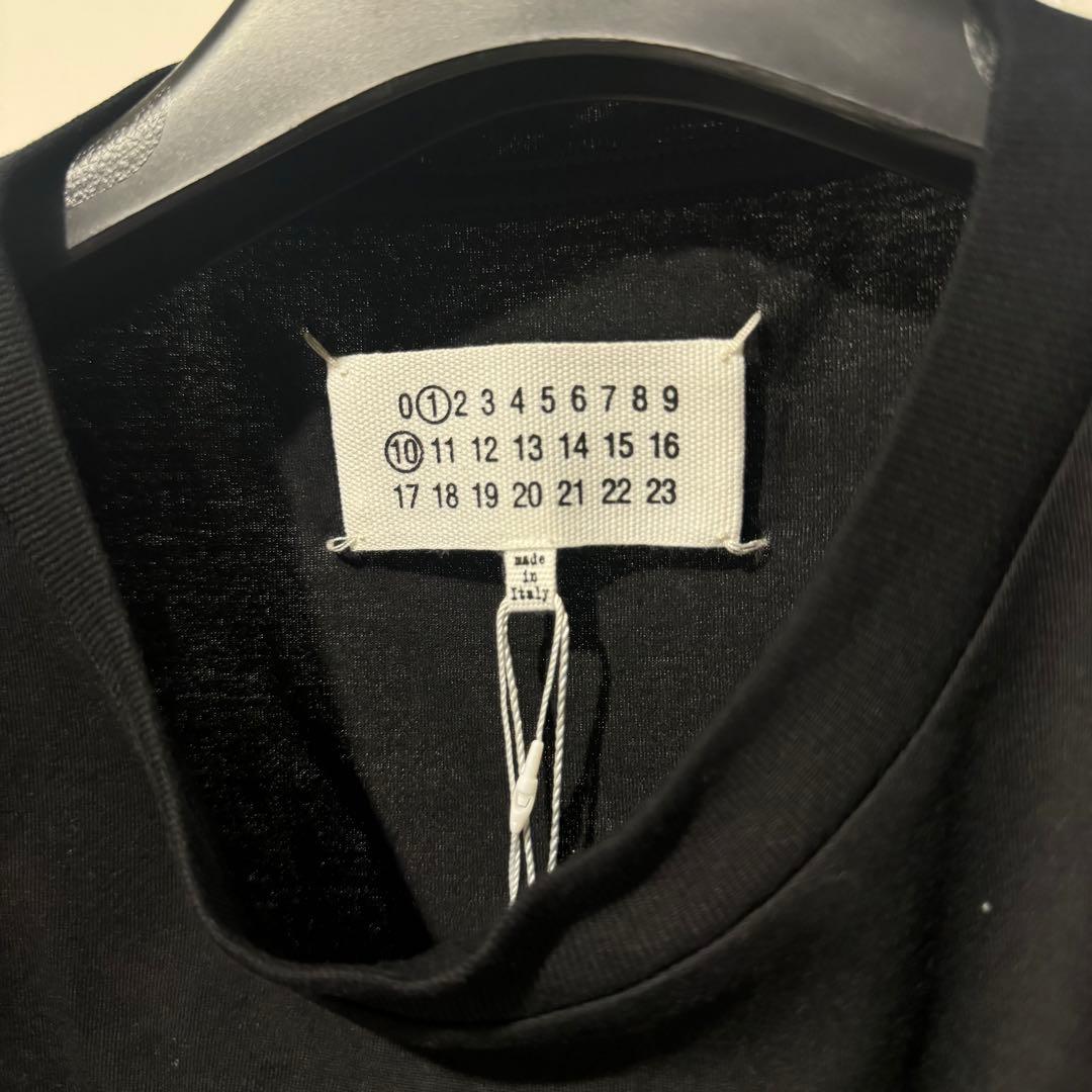 〈新品〉Maison Margiela ブラック Tシャツ サイズ10