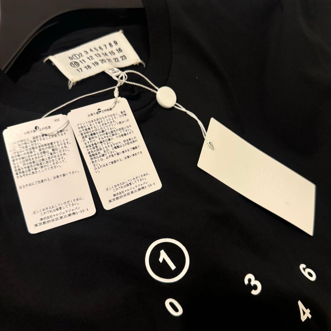 〈新品〉Maison Margiela ブラック Tシャツ サイズ10