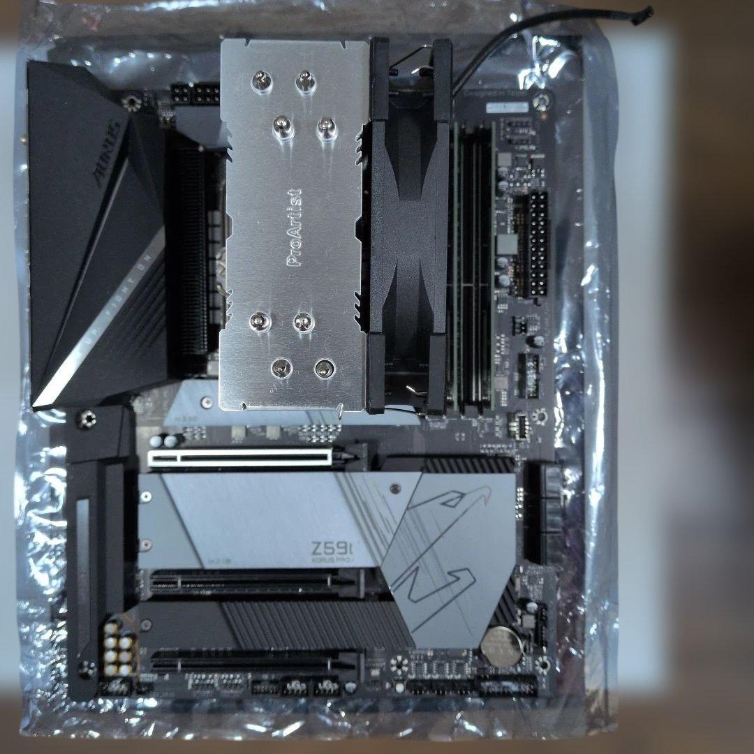 Z590 AORUS PRO AX＋i7-11700K＋DDR4メモリ16GB