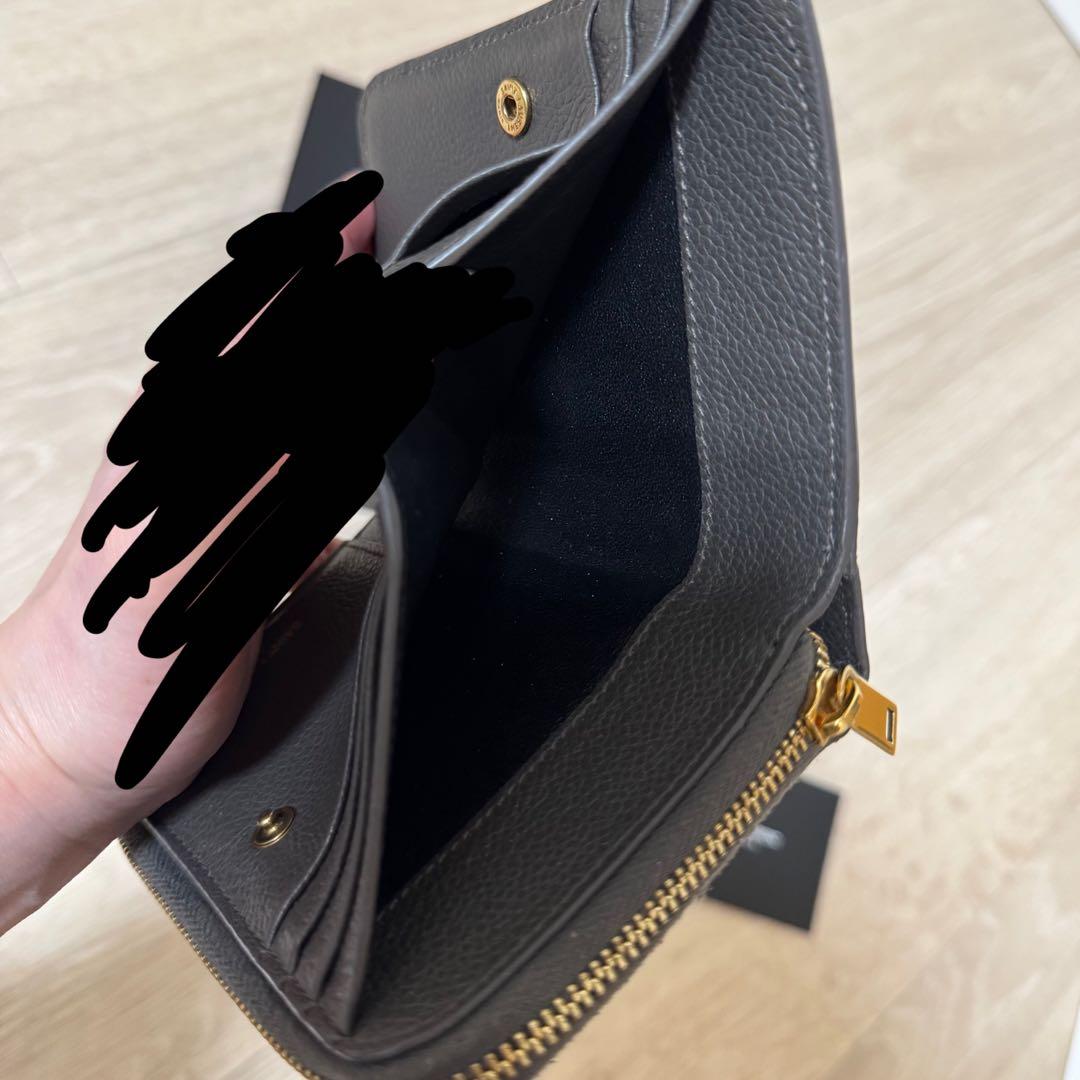 美品　サンローラン　財布　二つ折り　SAINT LAURENT レディース