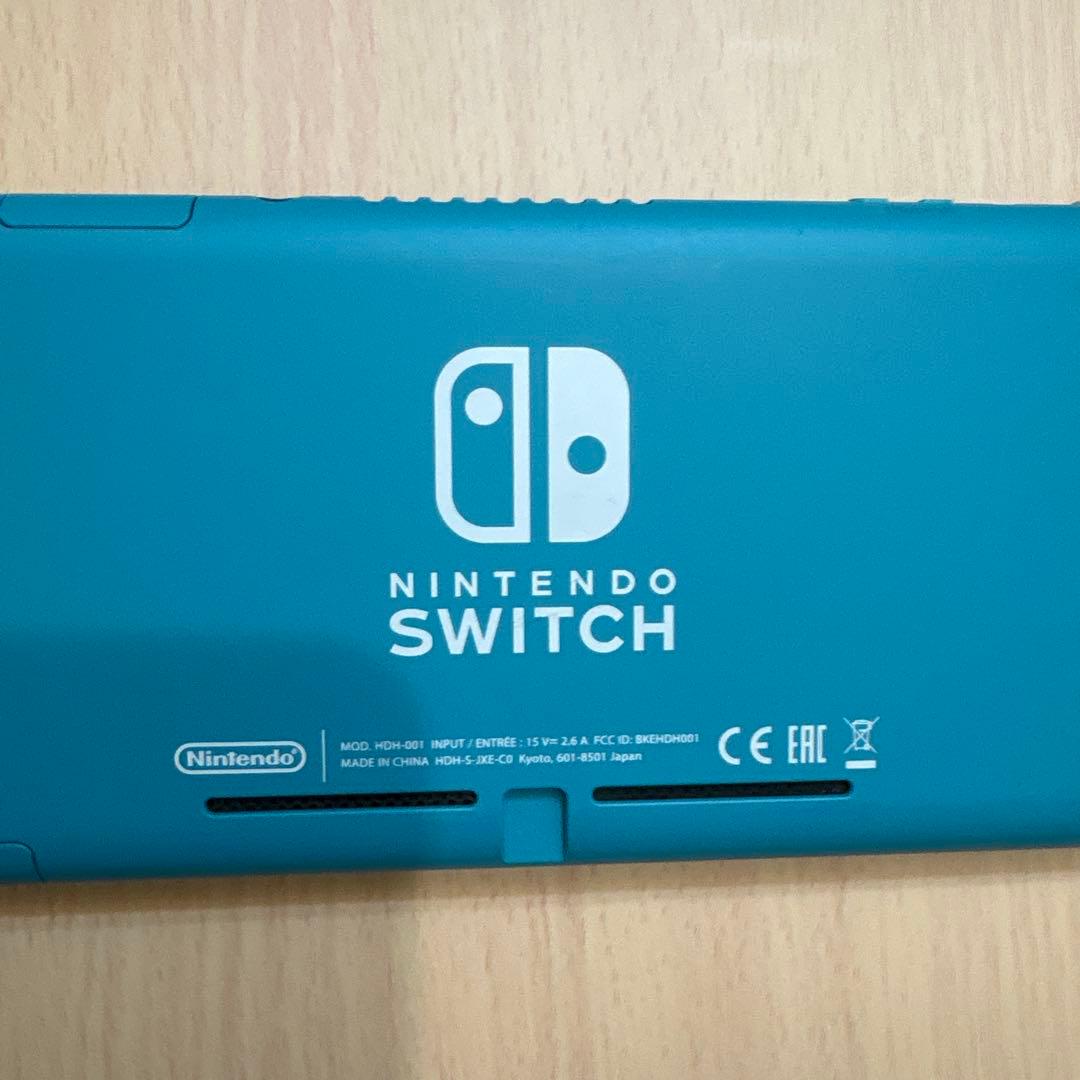 【ジャンク品】Nintendo Switch Lite ターコイズ ブルー本体