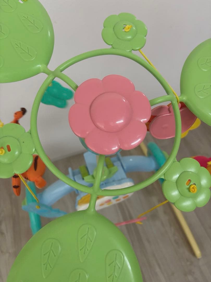 くまのプーさん えらべる回転6WAY ジムにへんしんメリー タカラトミー