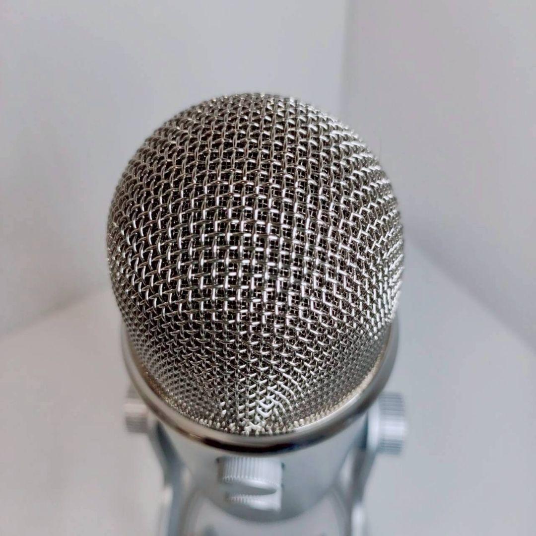 Blue Yeti USB コンデンサーマイク シルバー 完備品 動作確認済