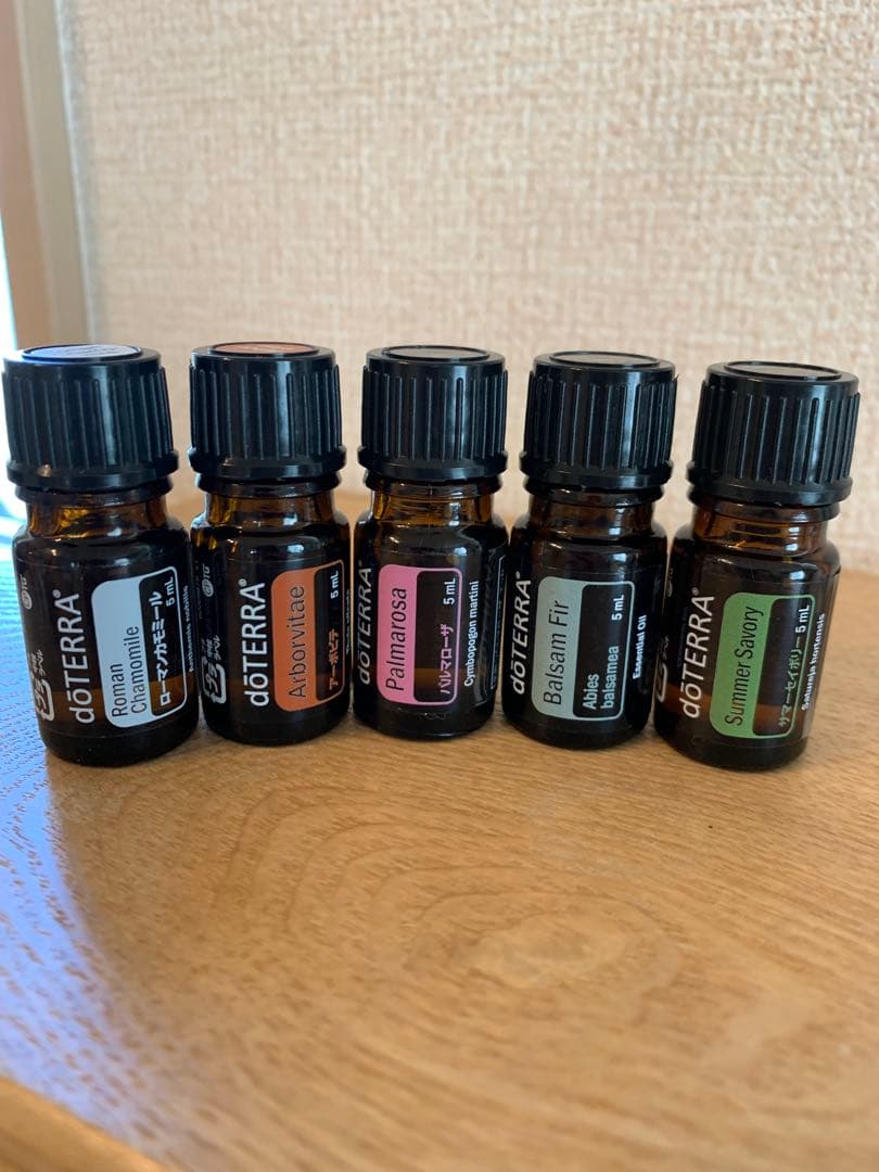最終値下げ！doTERRA✳︎木箱✳︎オイルセット✳︎クラフト用ロールオン付