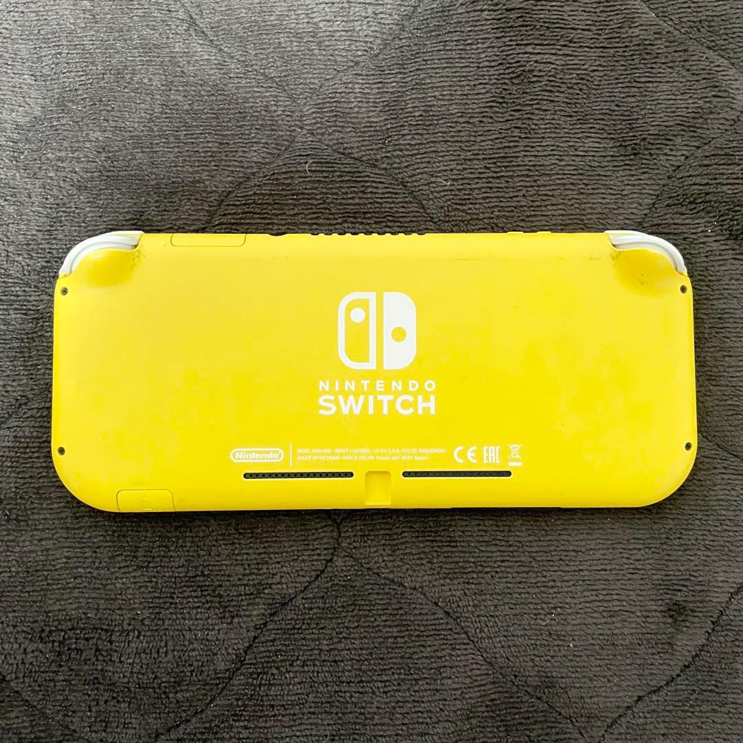 Switchライト イエロー ジャンク品 右スティック 箱付き