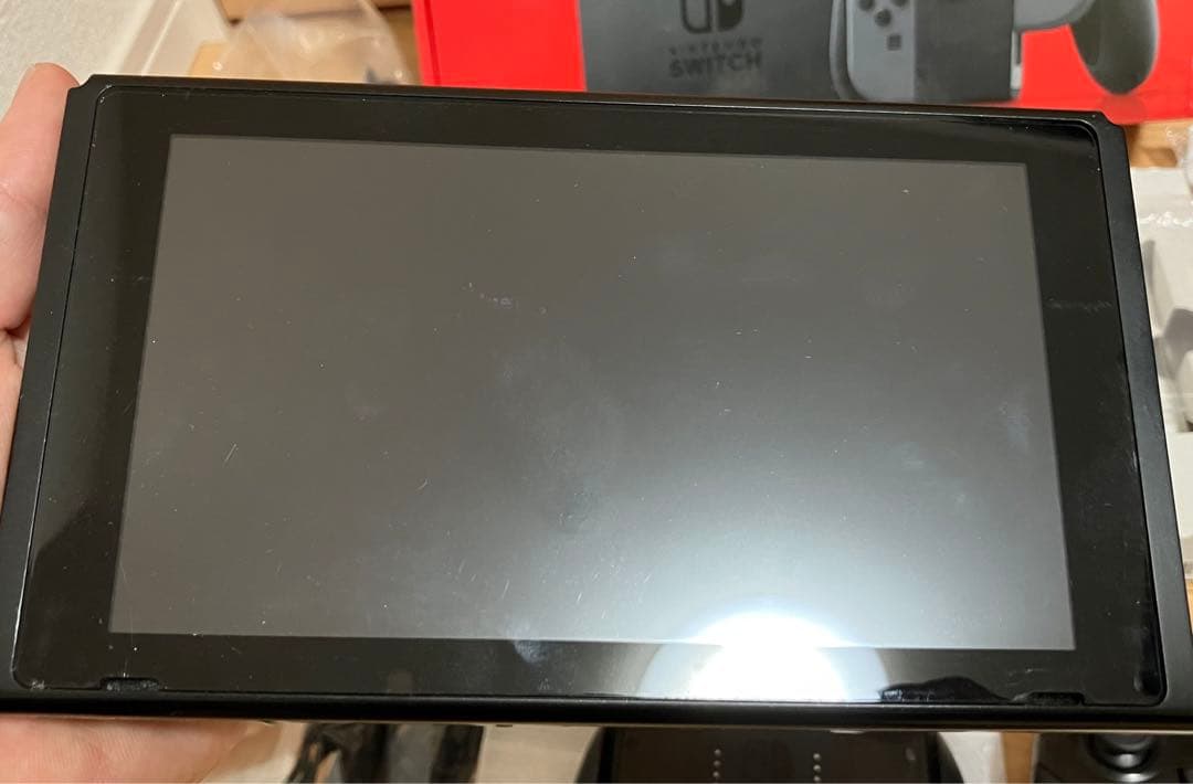 NINTENDO SWITCH 2021年製 バッテリー強化版 プロコン付 中古