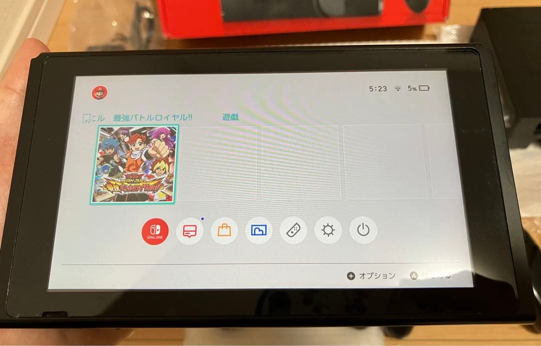 NINTENDO SWITCH 2021年製 バッテリー強化版 プロコン付 中古