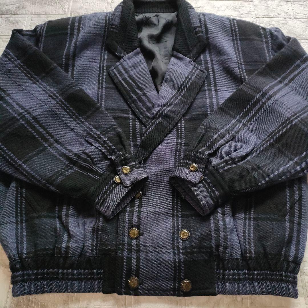 【XL】RAIKA 80s 90s Vintage ダブルブレストジャケット
