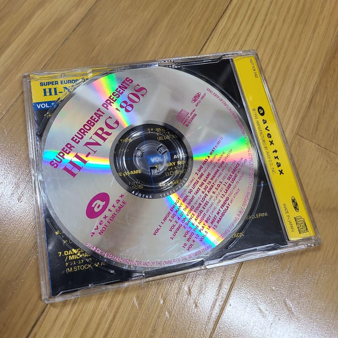 【激レア】SUPER EUROBEAT PRESENTS HI-NRG 80'S