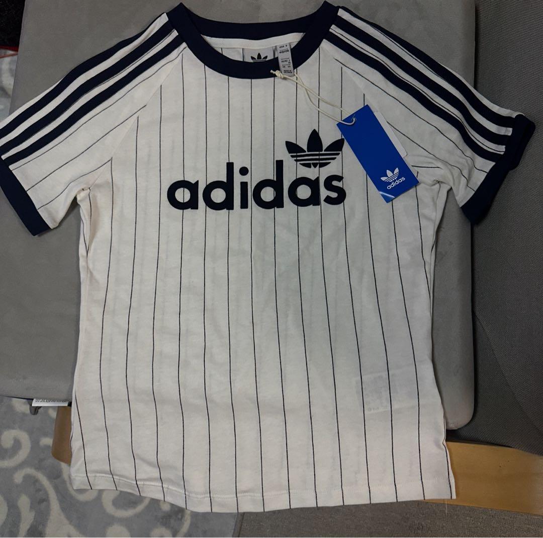 新品未使用　adidas Tシャツ ストライプ ボーダー　XL