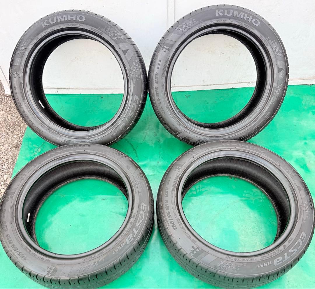 【2020年製】185/55R16 クムホ KUMHO 本/韓国製