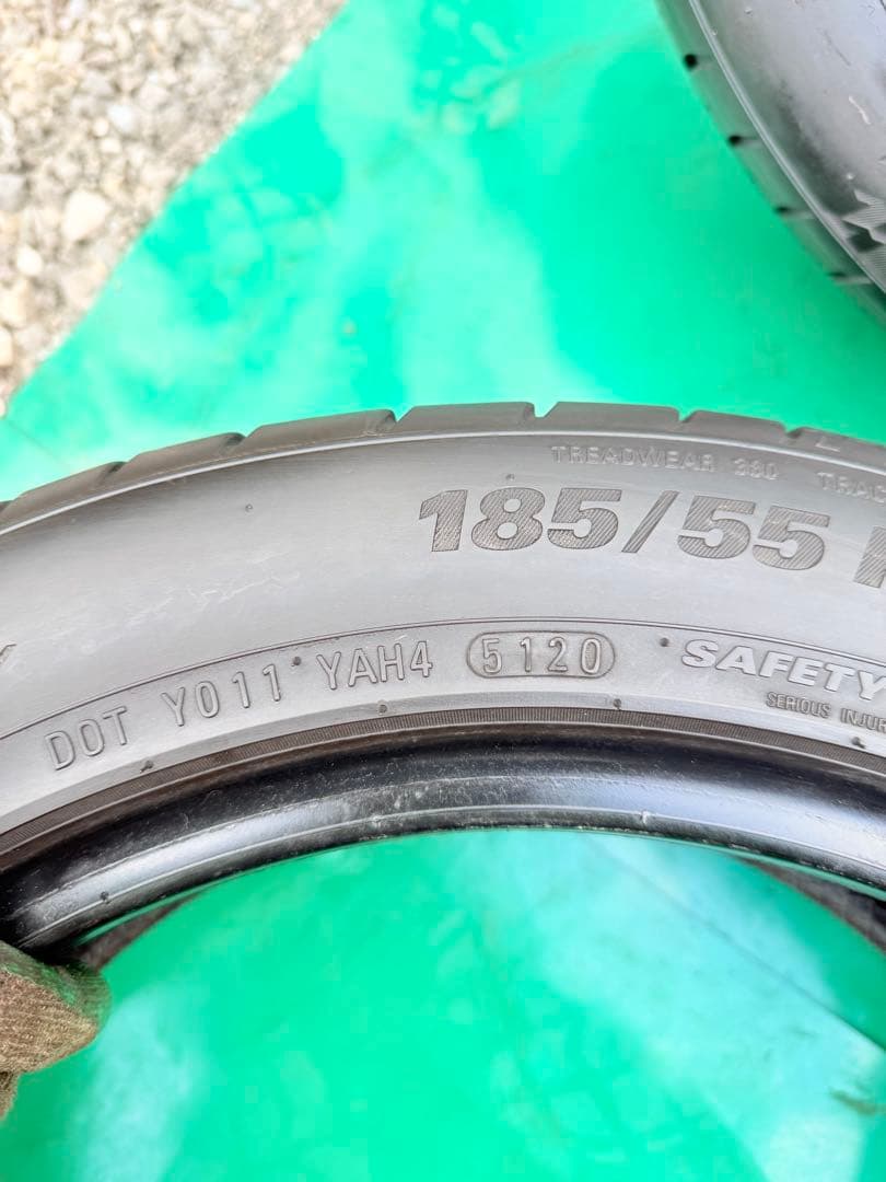 【2020年製】185/55R16 クムホ KUMHO 本/韓国製
