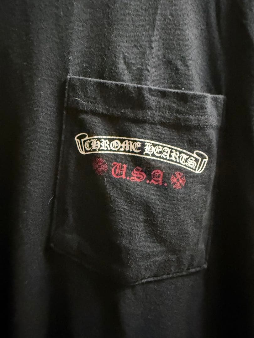 クロムハーツCHROMEHEARTS tシャツ ブラック 正規品 サイズM
