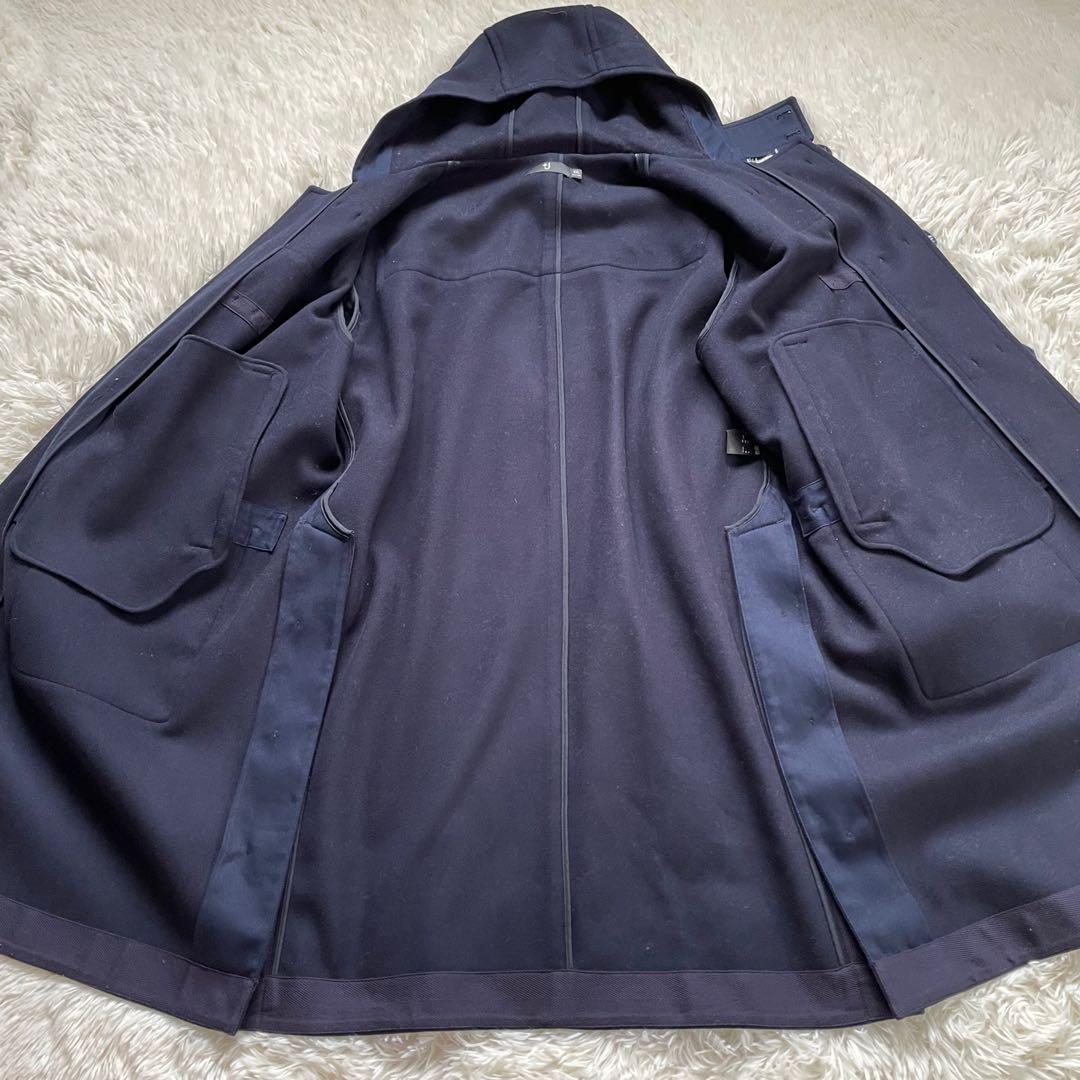 希少大きいサイズUNIQLO+JオーバーサイズダッフルコートネイビーXXL