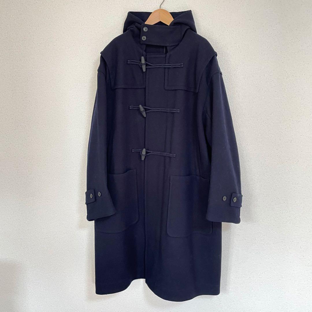 希少大きいサイズUNIQLO+JオーバーサイズダッフルコートネイビーXXL