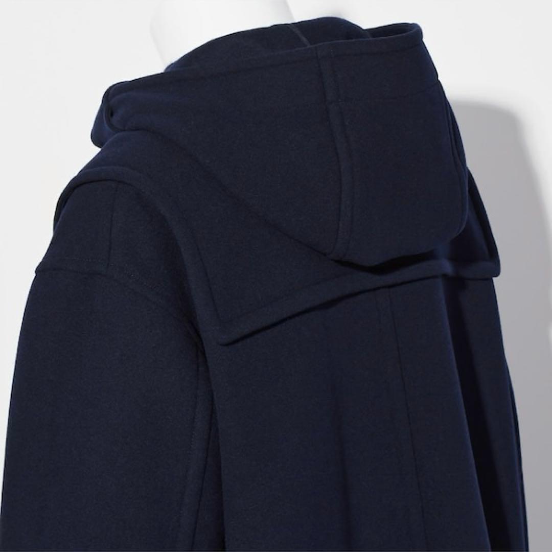 希少大きいサイズUNIQLO+JオーバーサイズダッフルコートネイビーXXL