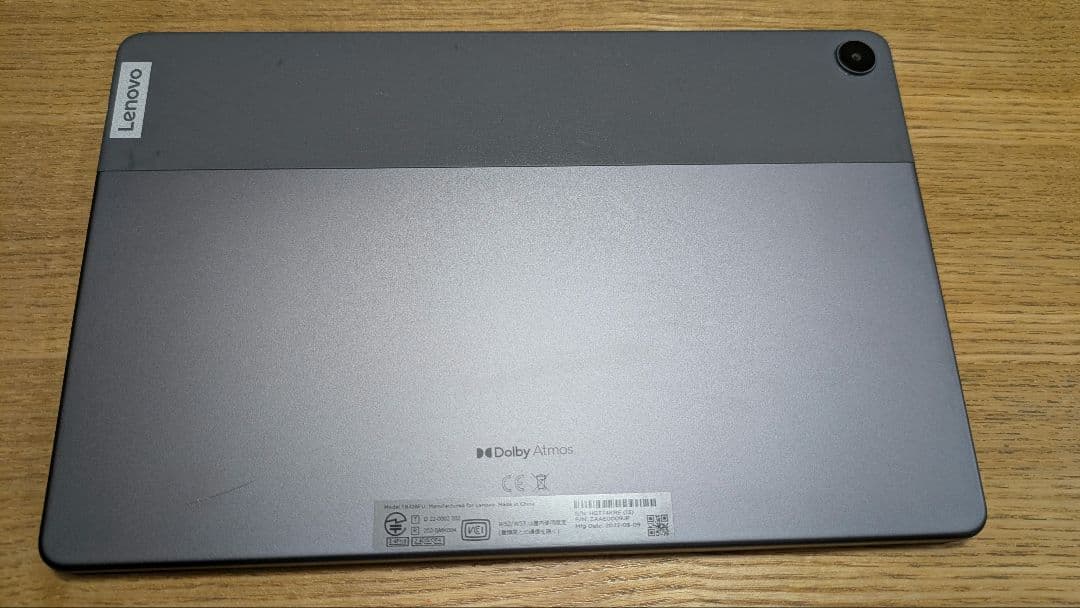 Lenovo Tab M10 (3rd Gen) 64GB 動作確認済み