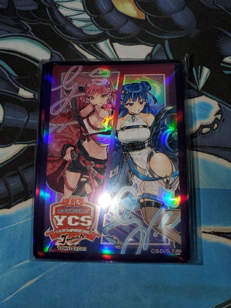 遊戯王　イビルツイン　リィラ　キスキル　スリーブ　ycsj　未開封