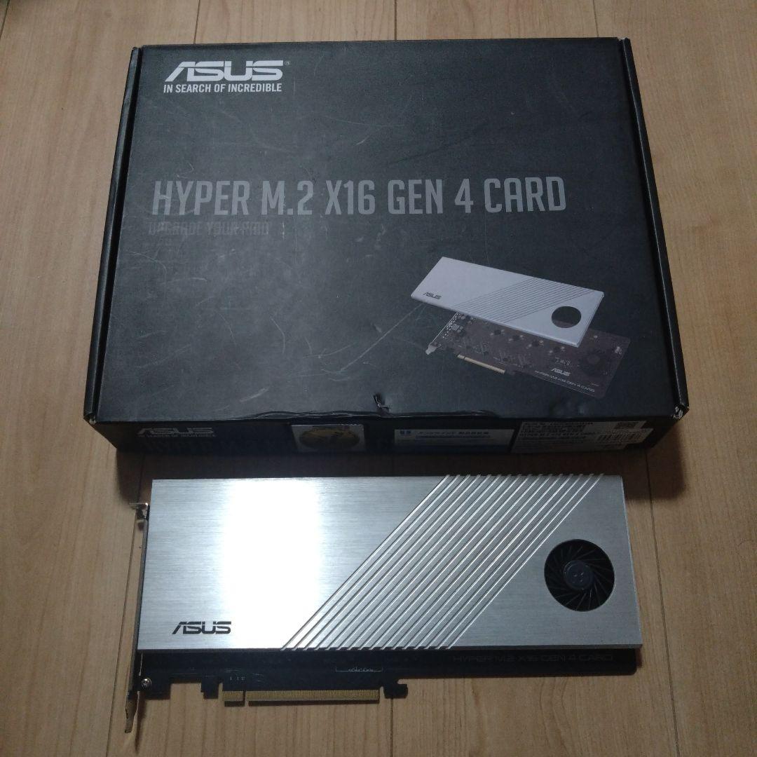 HYPER M.2 X16 GEN 4 CARD　ASUS