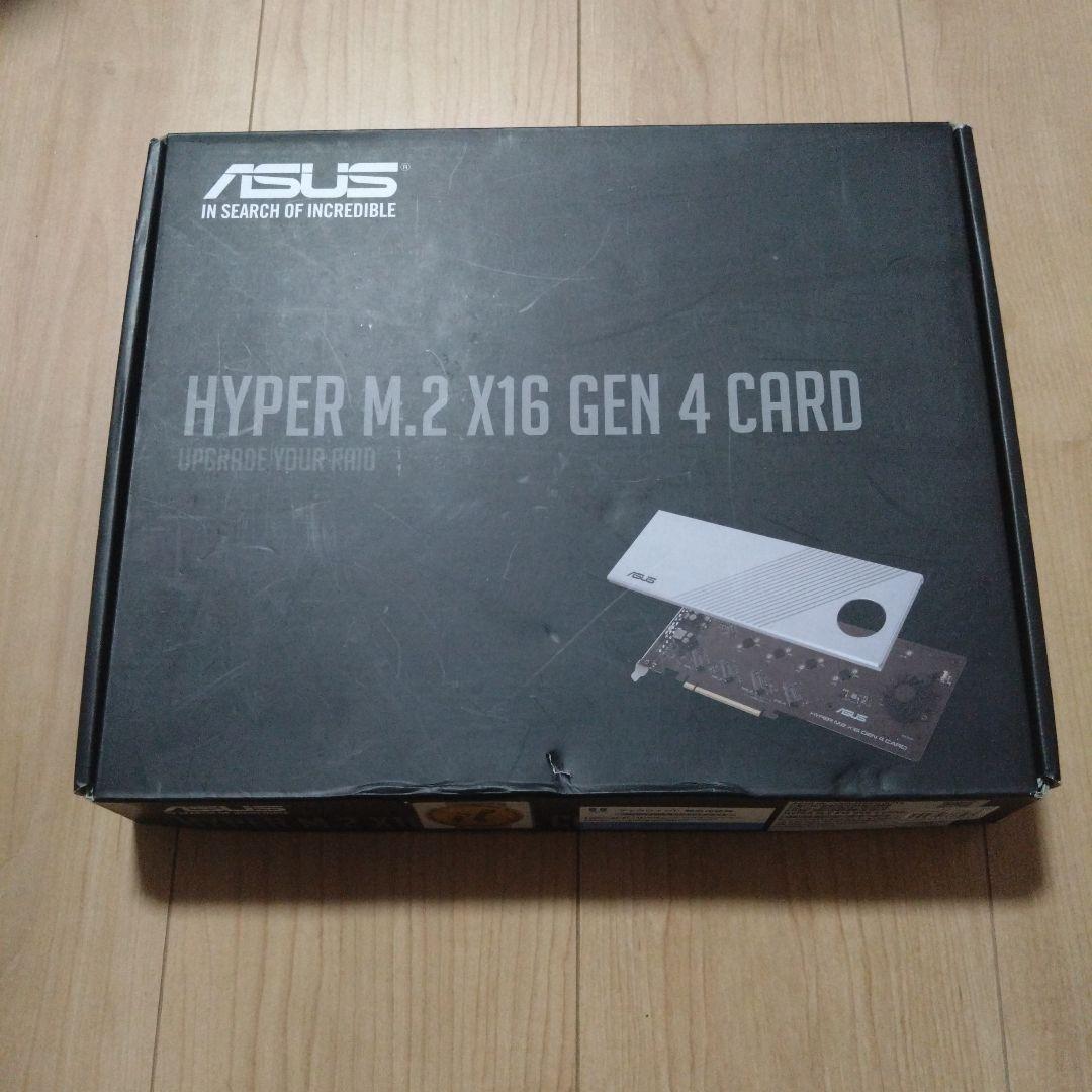 HYPER M.2 X16 GEN 4 CARD　ASUS