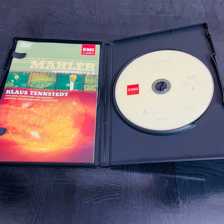 マーラー:交響曲第1番「巨人」&第8番「千人の交響曲」 DVD テンシュテット