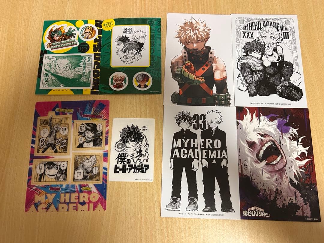 僕のヒーローアカデミア 1〜 42巻 全巻セット＋ポストカード類