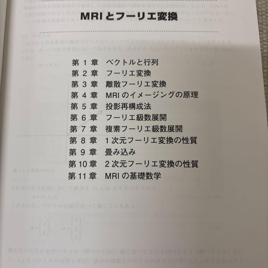 MRIとフーリエ変換