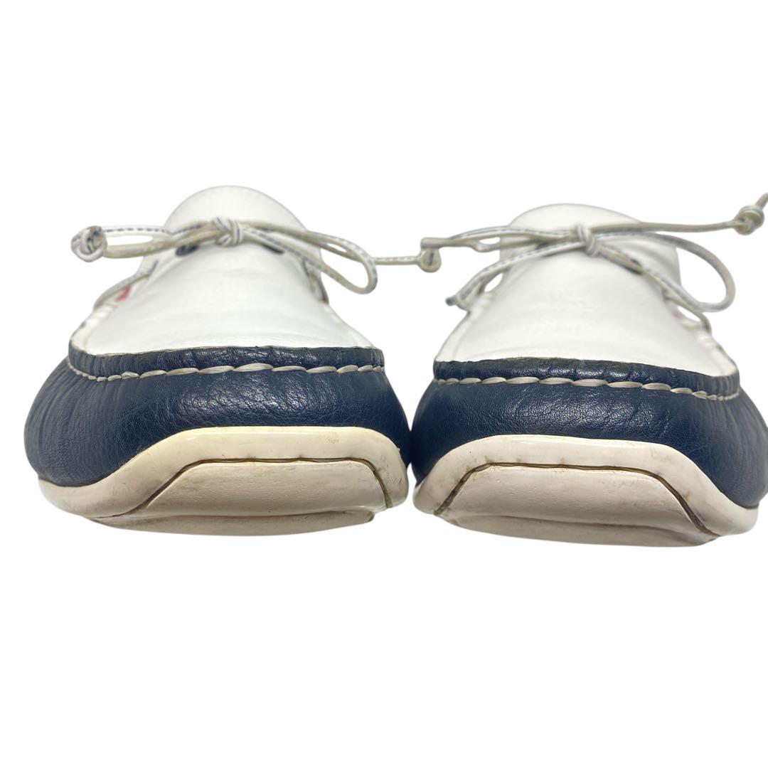 【人気デザイン】 リーガル　954r 27cm デッキシューズ トリコロール