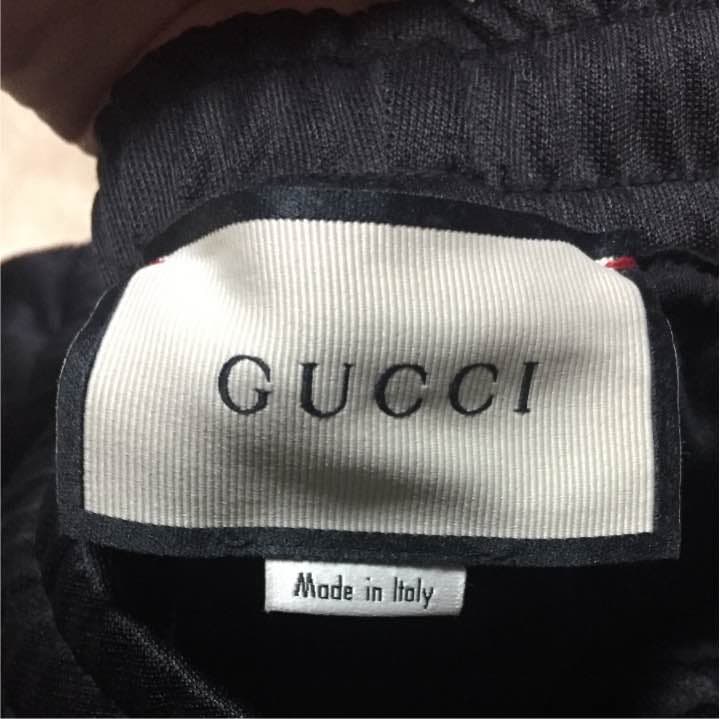 GUCCI ジャージ 黒 Sサイズ