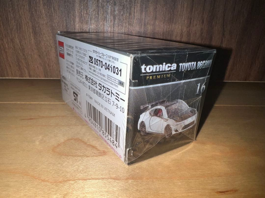【新品】廃番トミカプレミアム No.16 トヨタ 86GRMN （新パッケージ）