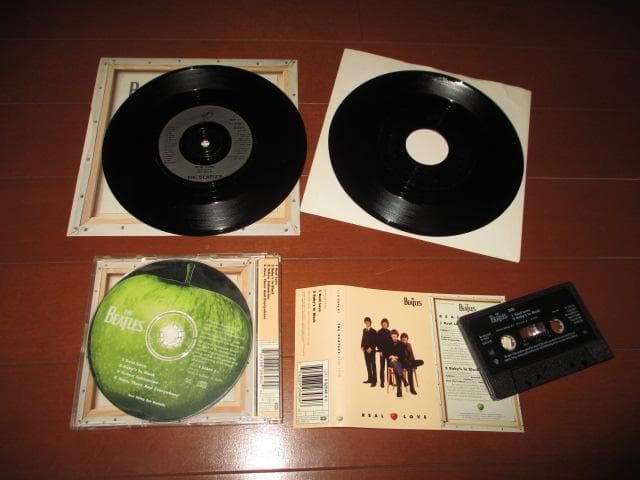 beatles real love (RARE!!4点セット送料込み!!)