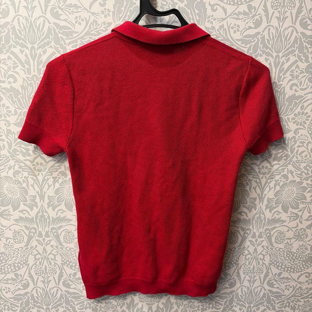 Loro Piana 半袖ポロシャツ 36 レッド