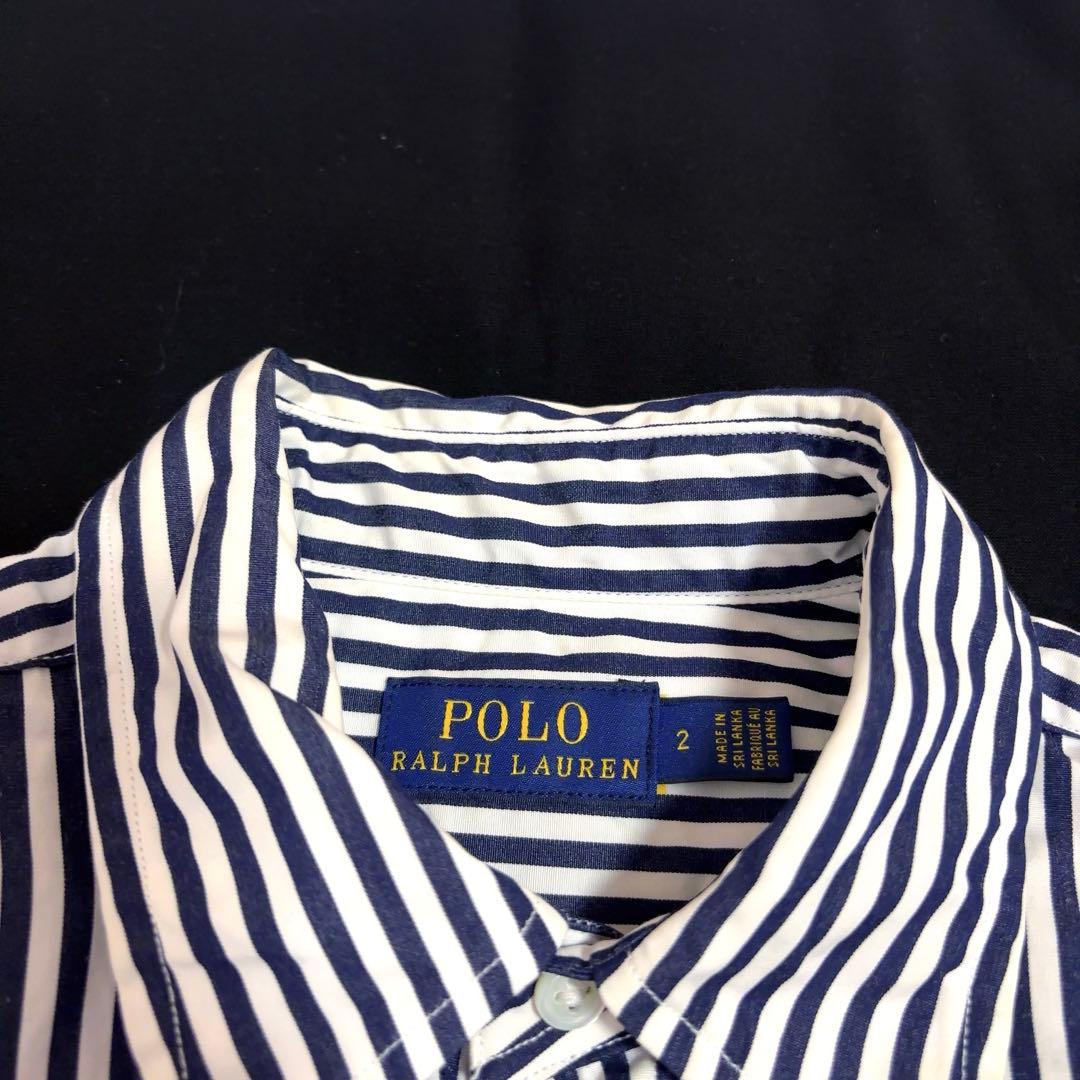 POLO RALPH LAUREN ストライプ シャツワンピース サイズ2