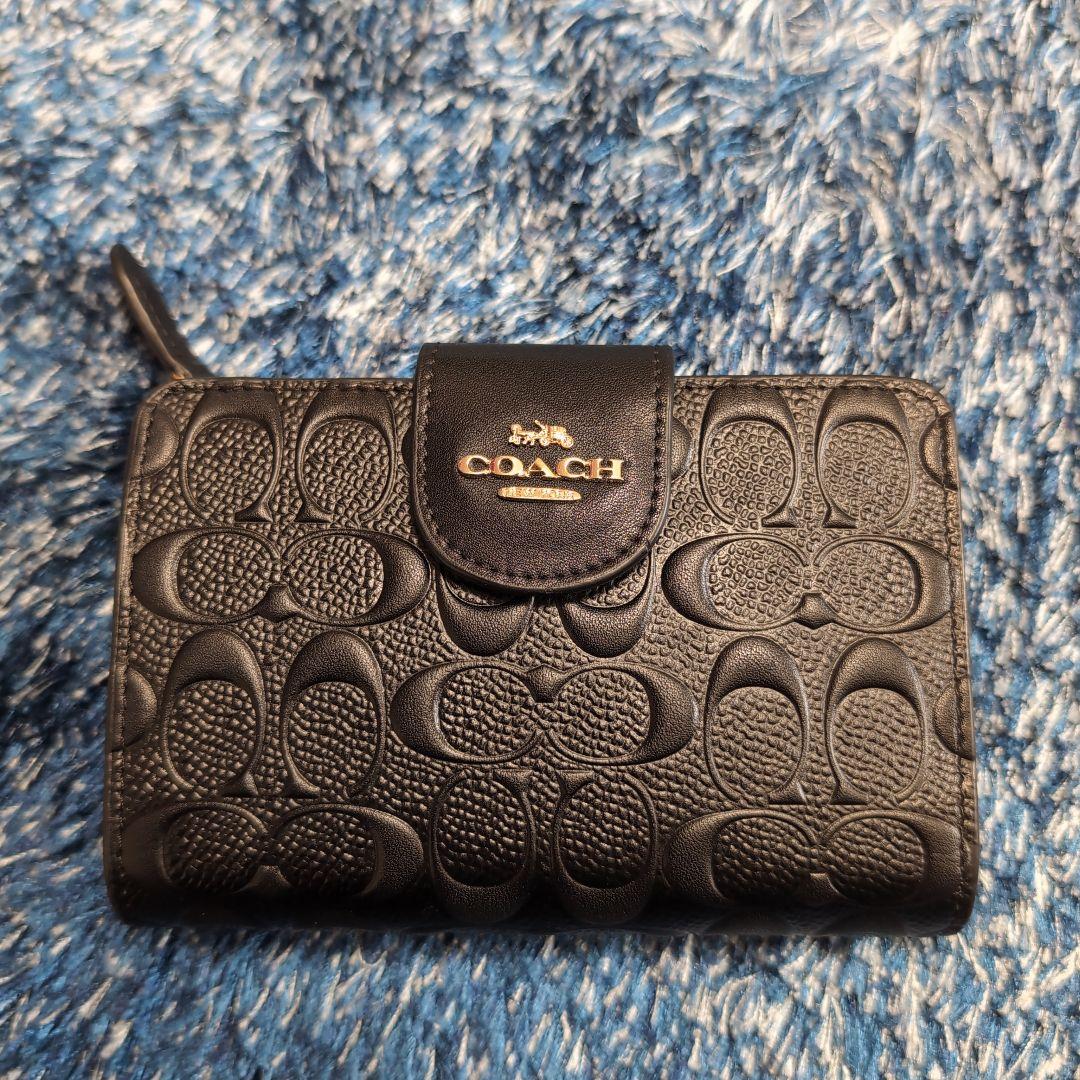 ✺美品✺コーチ 財布 二つ折り ・シグネチャー