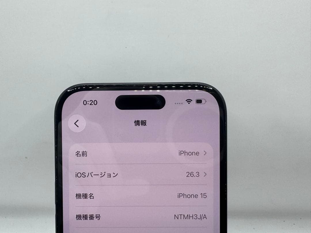 スマートフォン本体 saitoufutonten iPhone15128GBNTMH3J/A