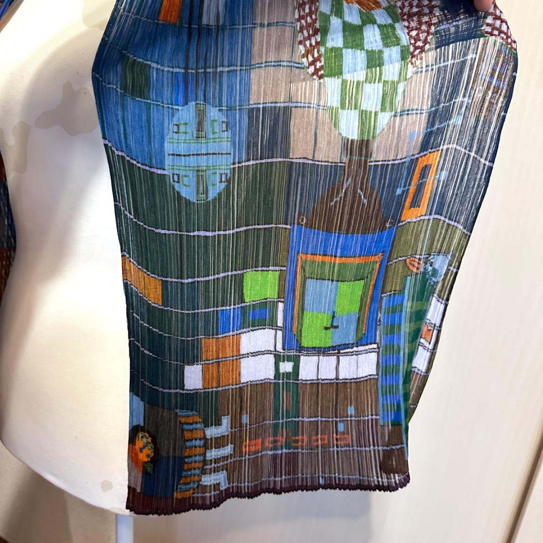 【ISSEY MIYAKE PLEATS PLEASE】ストール/ ak481