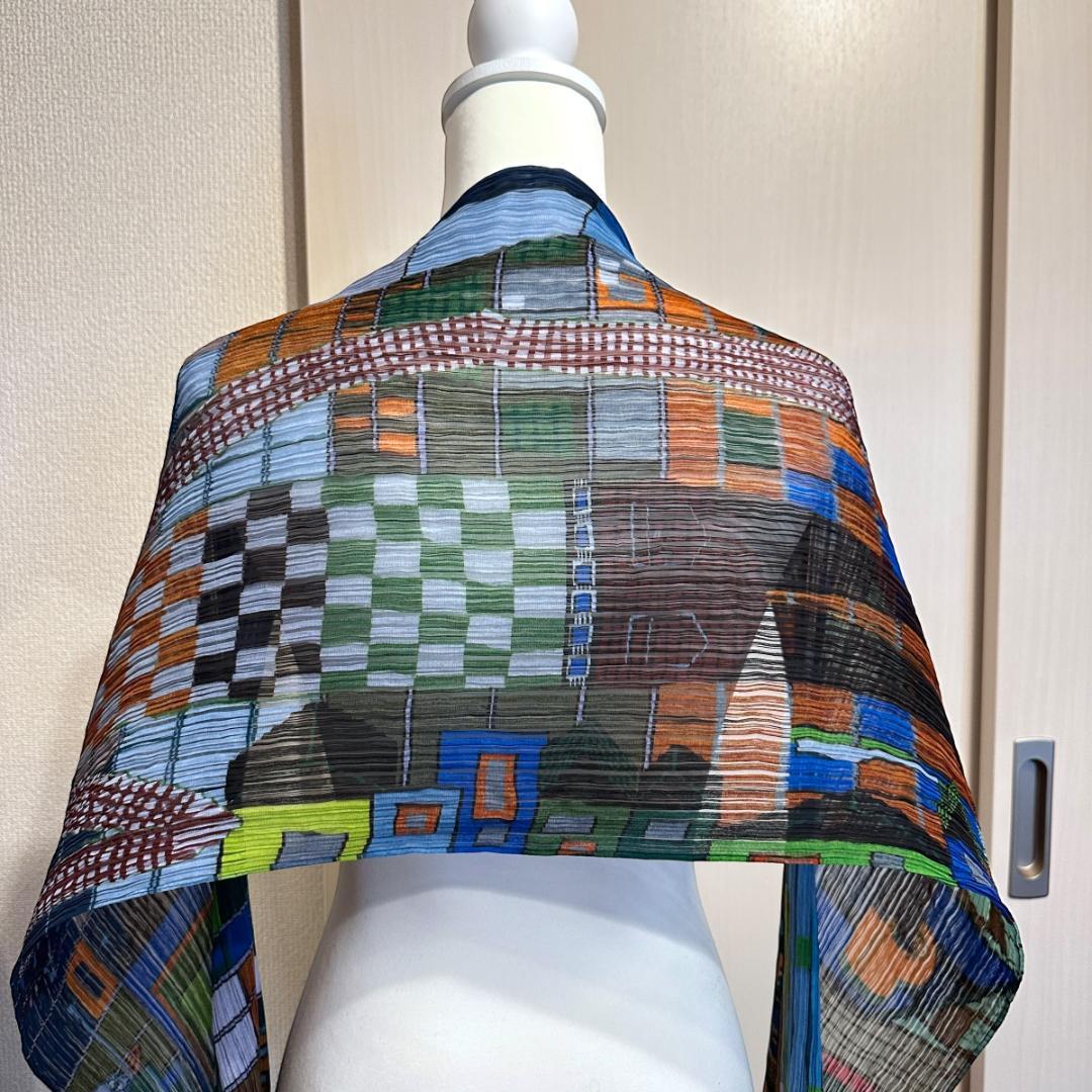 【ISSEY MIYAKE PLEATS PLEASE】ストール/ ak481