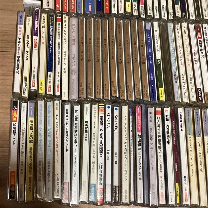 歌謡曲　演歌　CD　大量【約150枚】 RF0509-2　都はるみ　鶴田浩二