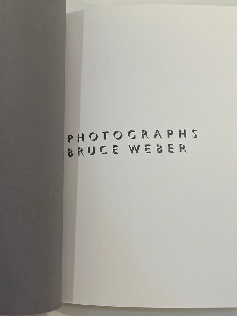 希少　マーガレットハウエル　bruce weber 写真集