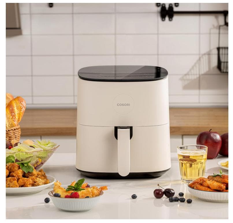COSORI ノンフライヤー 4.7L 大容量 揚げ物 惣菜 レシピ アイボリー