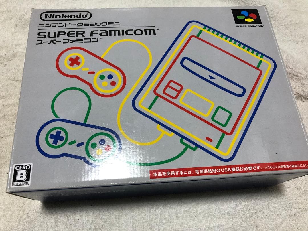 美品　ニンテンドークラシックミニ　スーパーファミコン 任天堂