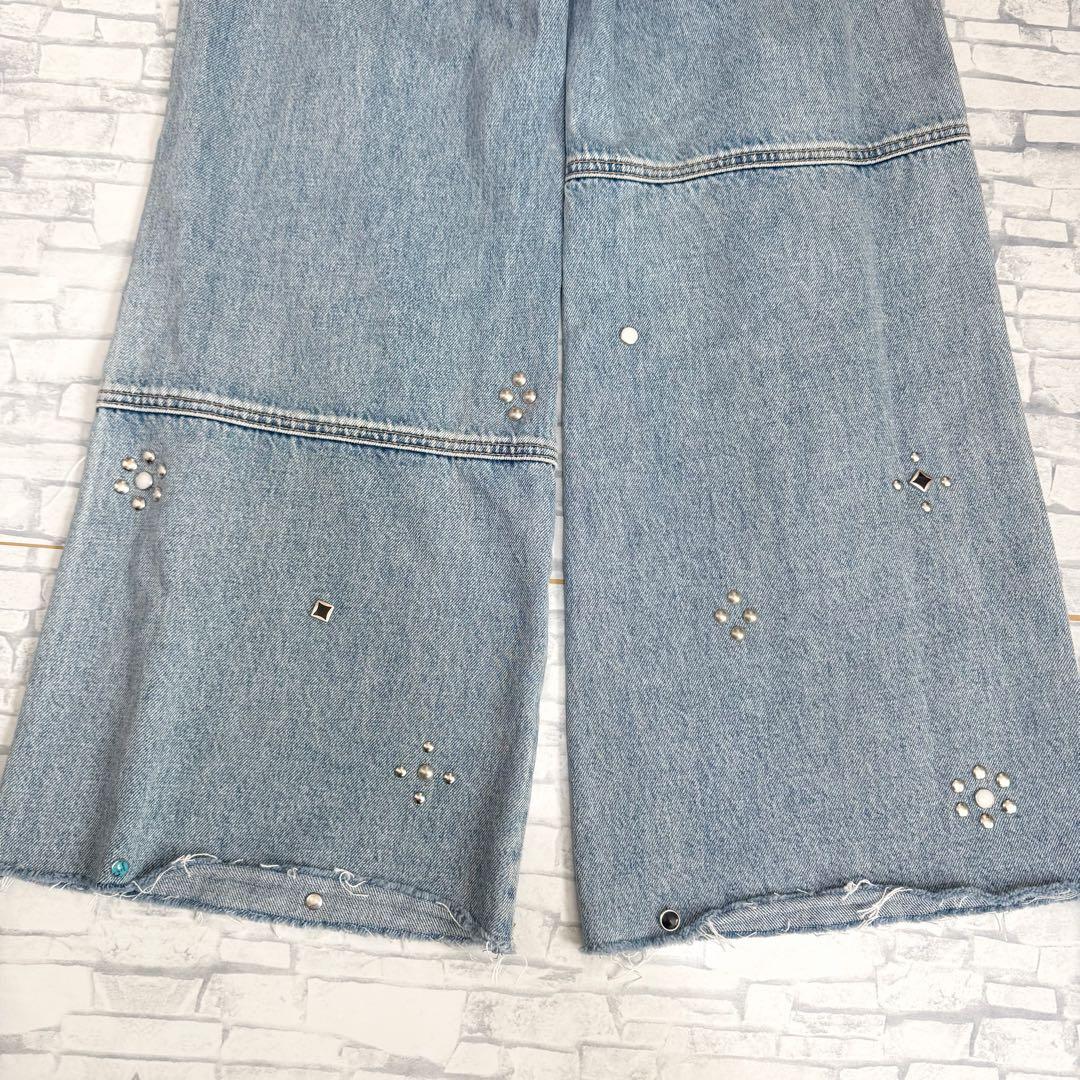 【現行品】SLY STUDS SEAM DESIGN FLARE PT-B