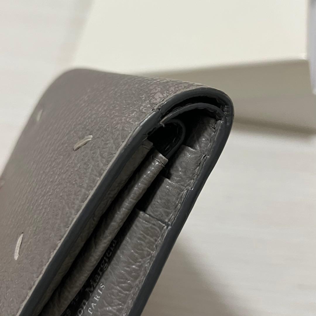 メゾンマルジェラ　二つ折り財布　グレー