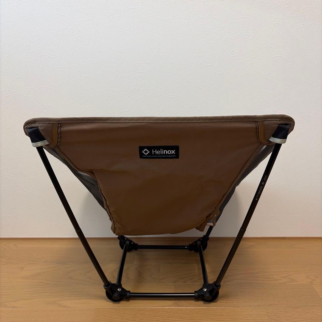 【美品】ヘリノックス グラウンドチェア　コヨーテタン