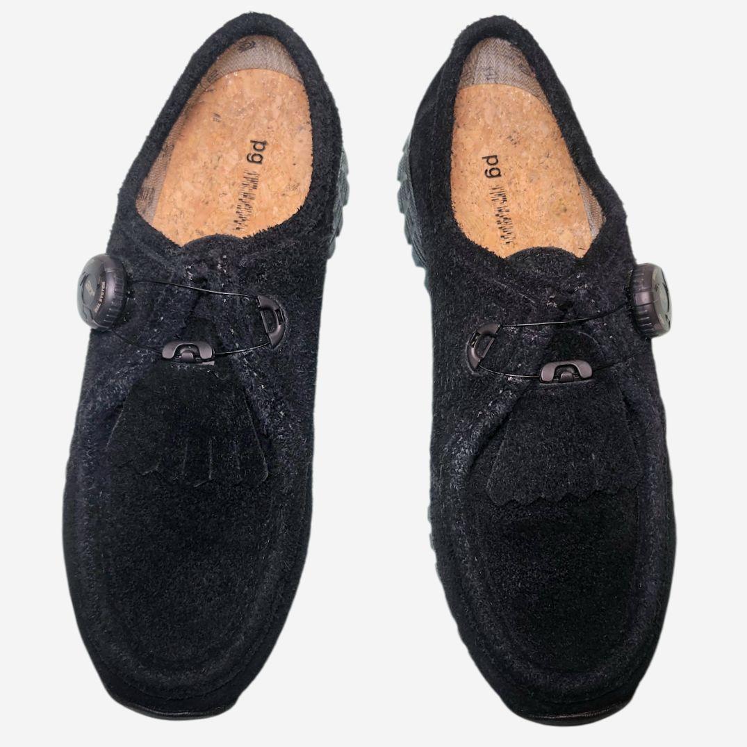 靴 PG KNOCK 2 KTX - SHAGGY SUEDE BLACK