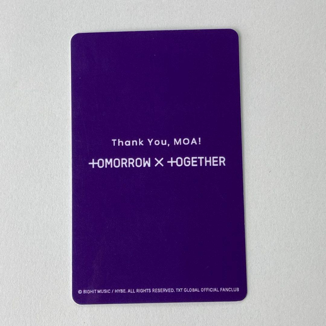 TXT ヨンジュン FC 2024 MOA membership トレカ